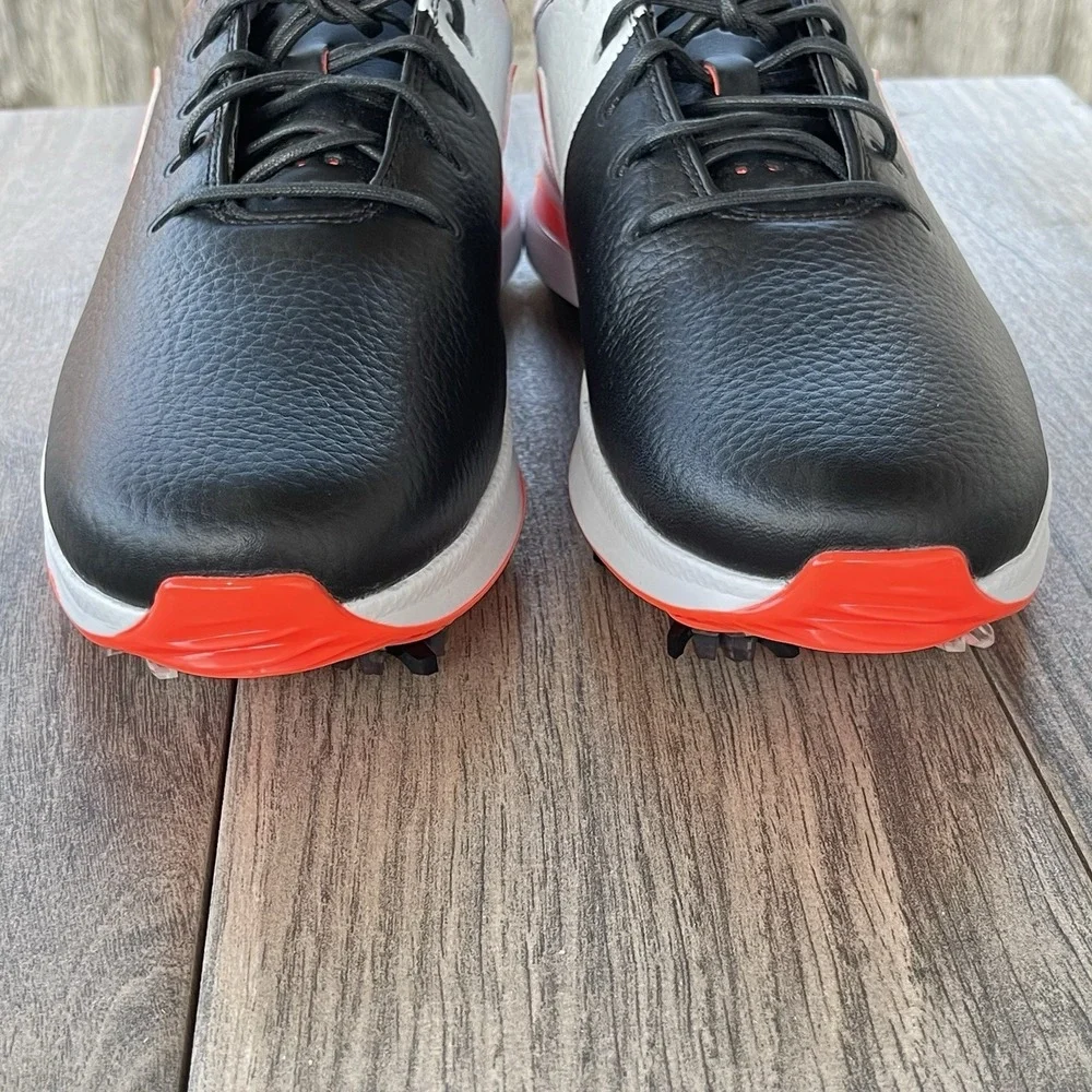 Nike Air Zoom Victory Tour 3 Golf Shoes 8.5 Black Crimson Leather DV6798-004 NEW